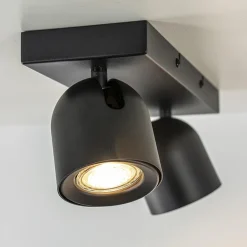 Plafondspot Solare 2l balk zwart><noscript><img width=