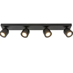 Plafondspot Solare 4l balk zwart>Straluma Discount