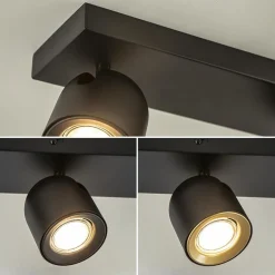 Plafondspot Solare 4l balk zwart><noscript><img width=