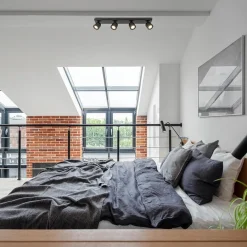 Plafondspot Solare 4l balk zwart><noscript><img width=