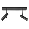 Plafondspot Trend 2L balk zwart gu10mini>Straluma Outlet