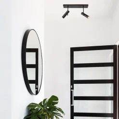 Plafondspot Trend 2L balk zwart gu10mini><noscript><img width=