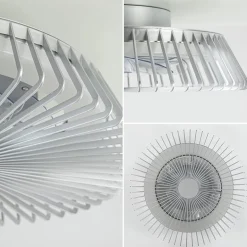 Plafondventilator Himalaya zilver ab+app><noscript><img width=