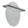 Plafond/wandl. Essenza silver powd/iron>Straluma Discount