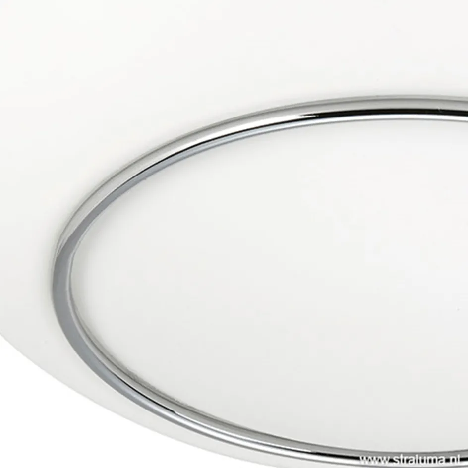 Plafonniere Tornado chroom/wit 38cm IP44>Straluma Clearance