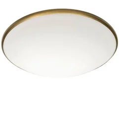 Plafonnière Art rond brons 35 cm>Straluma Outlet