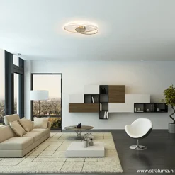 Plafonnière Eclipse nikkel led 3-st.dimb></noscript>Straluma Online