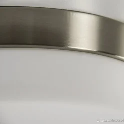 Plafonnière nikkel/opaal 18cm 3-st.dim.><noscript><img width=