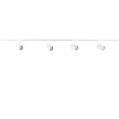 Railsysteem set wit inclusief 4 spots tube>Straluma Clearance