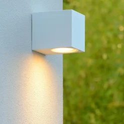 Rechthoekige buitenlamp downlighter mat wit></noscript>Straluma Sale