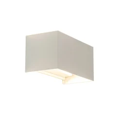 Rechthoekige LED buitenlamp wit verstelbaar>Straluma Hot