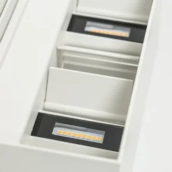 Rechthoekige LED buitenlamp wit verstelbaar></noscript>Straluma Hot