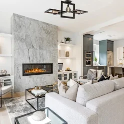 Rechthoekige plafondlamp triple square mat zwart></noscript>Straluma Sale