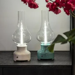 Retro tafellamp olielamp op batterij wit></noscript>Straluma Best