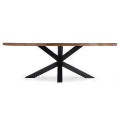 Robuuste eettafel ovaal 240 cm mangohout></noscript>Straluma Clearance
