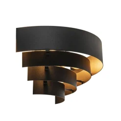 Robuuste wandlamp zwarte ringen>Straluma Hot