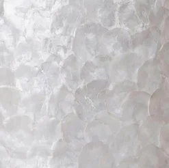 Romantische schelpen wandlamp ivoor><noscript><img width=