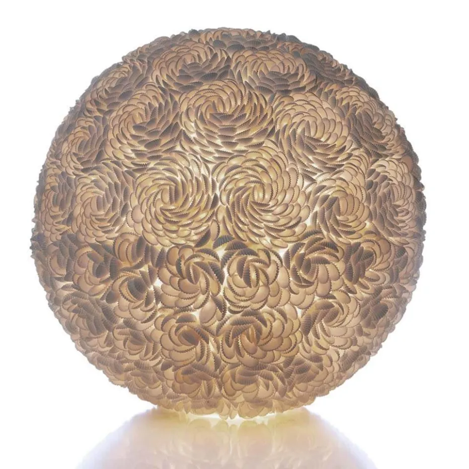 Romantische tafellamp schelpen rozen>Straluma Online