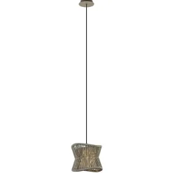 Ronde buiten hanglamp donker beige IP44>Straluma Clearance