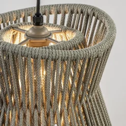 Ronde buiten hanglamp donker beige IP44></noscript>Straluma Clearance