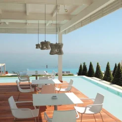 Ronde buiten hanglamp donker beige IP44></noscript>Straluma Clearance