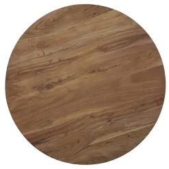 Ronde eettafel acacia hout met zwarte poot Bicoca>Straluma Hot