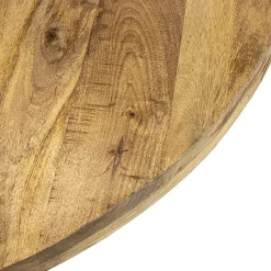 Ronde eettafel mangohout met zwarte poot Ø130 cm></noscript>Straluma Outlet