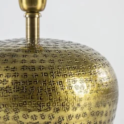 Ronde lampvoet Gondia antiek brons exclusief kap>Straluma Hot