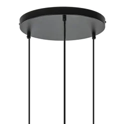 Ronde 3-lichts hanglamp met draadkappen divers><noscript><img width=