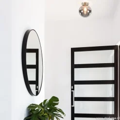 Ronde plafondlamp smokey glas met nikkel></noscript>Straluma Online