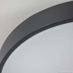 Ronde plafondlamp zwart inclusief LED en remote></noscript>Straluma Hot