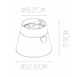 Ronde plafondspot verstelbaar wit GU10-ES111></noscript>Straluma New