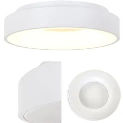 Ronde plafonnière wit 48 cm met LED></noscript>Straluma Outlet