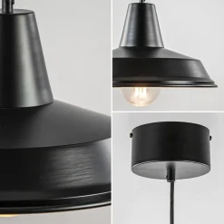 Scandinavische hanglamp zwart met goud 36 cm></noscript>Straluma Hot