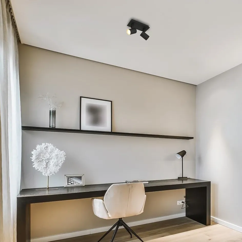 Scandinavische plafondspot inclusief dim to wam LED>Straluma New