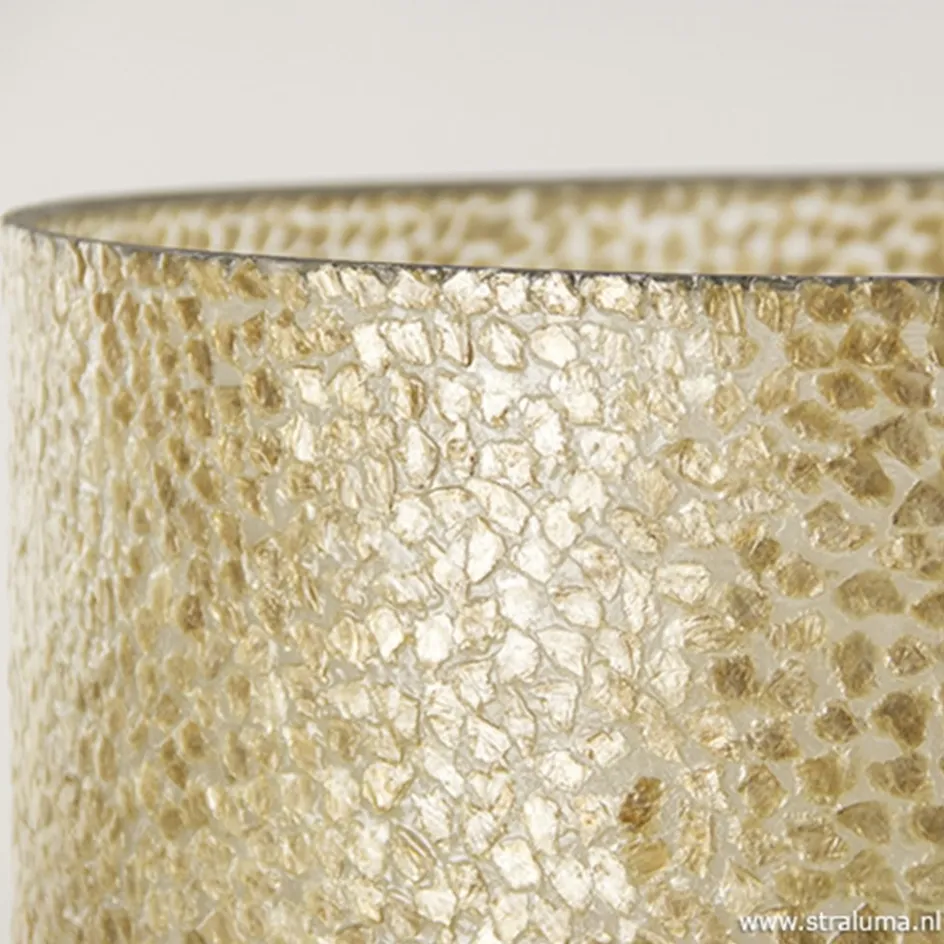 Schelpen vloerlamp met metaal groot>Straluma Hot