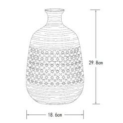 Sfeervolle tafellamp wit porselein decoratief><noscript><img width=