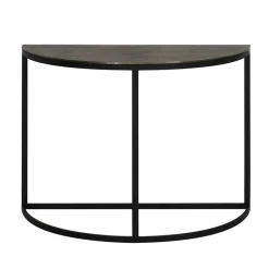 Sidetable Peto antiek brons met zwart 100x42x76 cm>Straluma Clearance