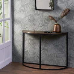 Sidetable Peto antiek brons met zwart 100x42x76 cm></noscript>Straluma Clearance