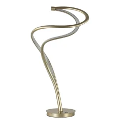 Sierlijke LED tafellamp goud dimbaar>Straluma New