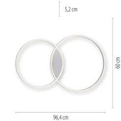 Smart plafondlamp aluminium ringen dimbaar></noscript>Straluma Best