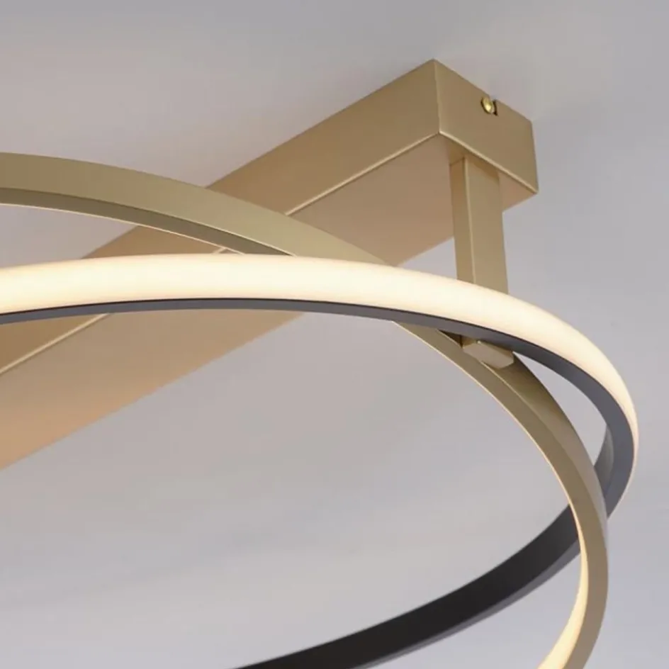 Smart Plafondlamp LED goud verstelbaar>Straluma Sale