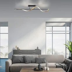 Smart plafondlamp spiraal antraciet/goud></noscript>Straluma Best