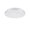 Smart plafondlamp wit met chroom IP44>Straluma
