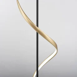 Smart vloerlamp antraciet/goud met memoryfunctie><noscript><img width=