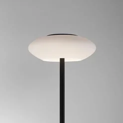 Smart vloerlamp zwart met wit glas dimbaar></noscript>Straluma Online