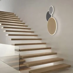 Smart wand/plafondlamp ringen goud/grijs dimbaar></noscript>Straluma Sale