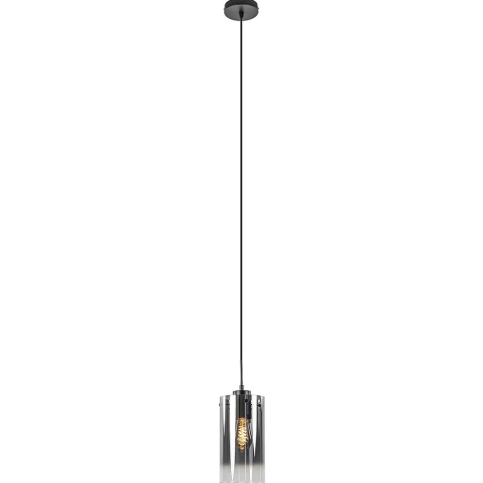 Smoke glazen hanglamp cilinder met verloop>Straluma Sale