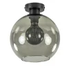 Smoke glazen plafondlamp globe 25 cm>Straluma Sale