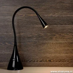Speelse zwarte bureaulamp Zozy LED><noscript><img width=